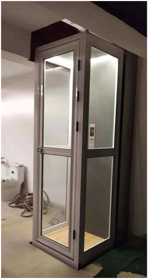 長(zhǎng)沙周先生定制的家用升降機(jī)